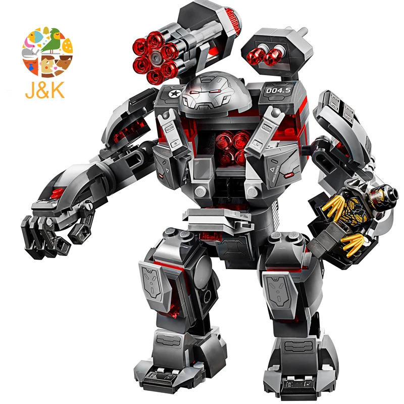 76124 супергерои модель супергероев Marvel War Machine Buster строительные блоки для