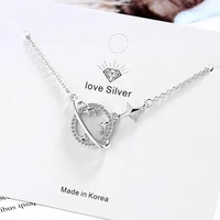 new fashion 925 sterling silver jewelry necklaces for women exquisite personality starry dream pendant lady birthday party gift