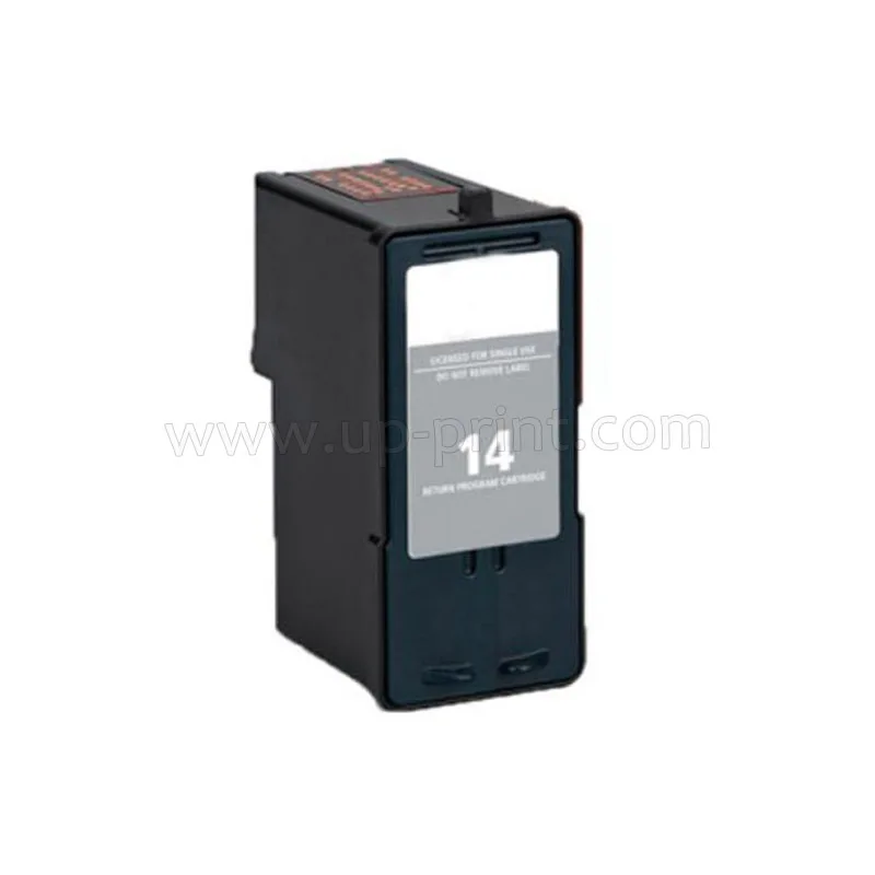 Черный Чернильный картридж для Lexmark 14 15 черные и цветные чернильные картриджи для принтера Lexmark Z2300 Z2320 X2650 X2600 X2670 - Цвет: Черный