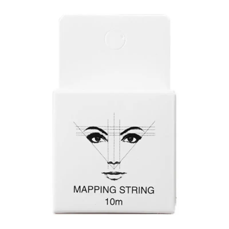 Making LOGO with Microblading MAPPING STRING Pre-Inked Eyebrow Marker thread Tattoo Brows On Point 10m MPRO | Красота и здоровье