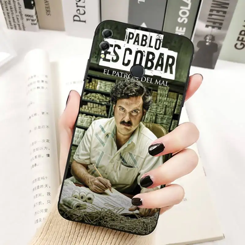 TOPLBPCS Pablo Escobar Lovely Phone Case for Huawei Honor 10 i 8X C 5A 20 9 30 lite pro Voew V30 | Мобильные телефоны и