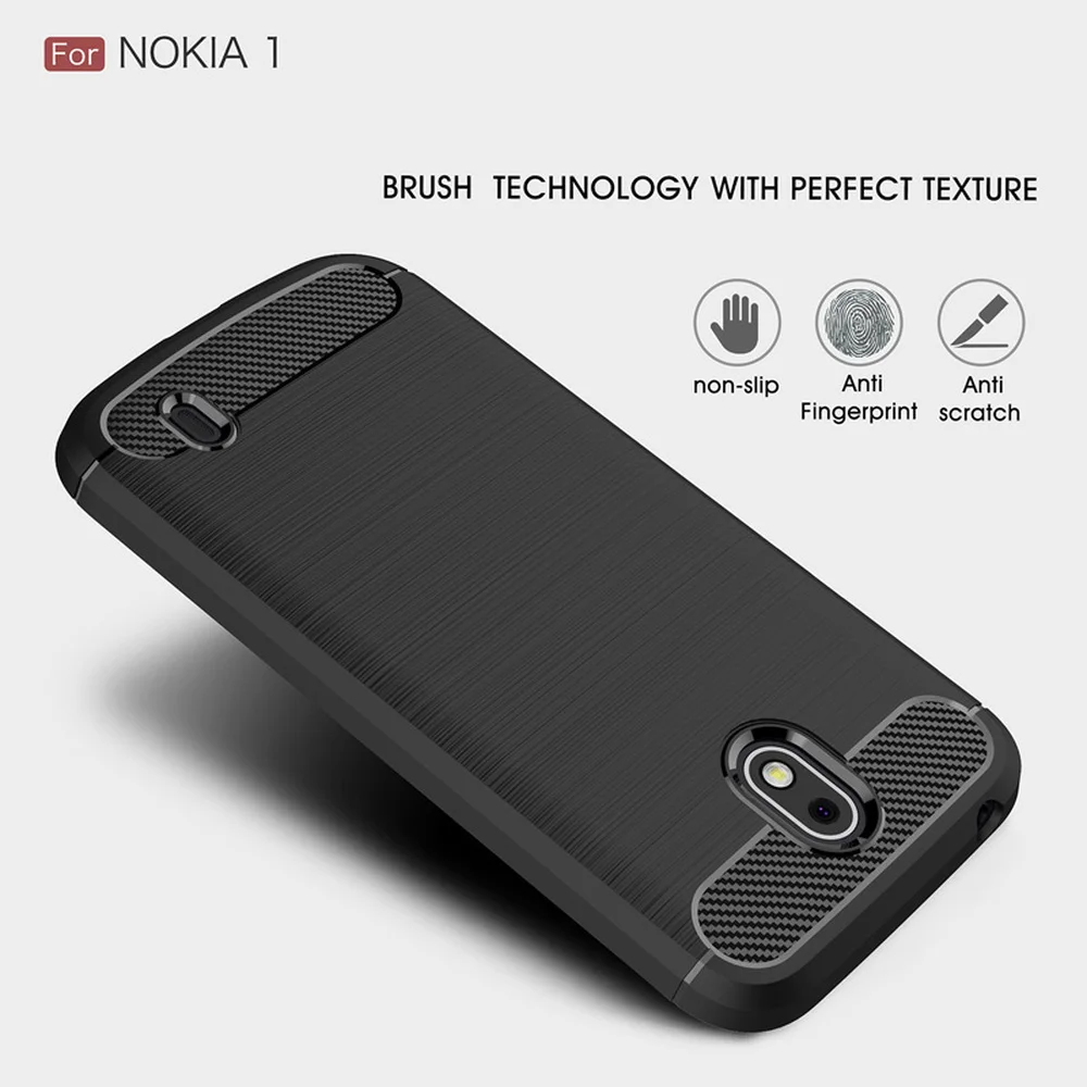 Чехол для Nokia 1 мягкий силиконовый чехол бампер из ТПУ Nokia1 TA 1047 1056 1060 ударопрочный