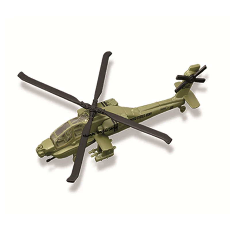 Вертолет Maisto AH-64 модель Апачи высокодетализированные литые копии моделей