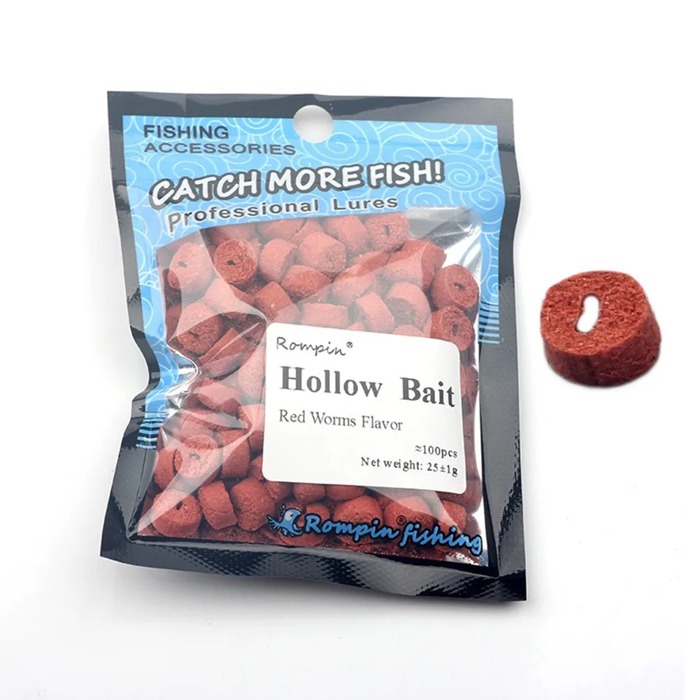

100Pcs Carp Fishing Hollow Baits Grass Carp Floating Baits Lure Particle Boilie Pellets Formula Insect Fishing Lure Tackle Pesca