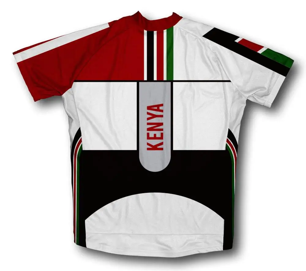 

2020 Kenya Men's classic cycling Jersey team short sleeved bike Road Mountain Race Clothing Maillot ciclismo outdoor bike jersey