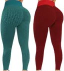 Спортивные женские колготки, эластичные Леггинсы для йоги, фитнеса, бега, спортзала, спортивные штаны для активного отдыха, штаны для фитнеса, бега, йоги, спортзала, 2 шт.