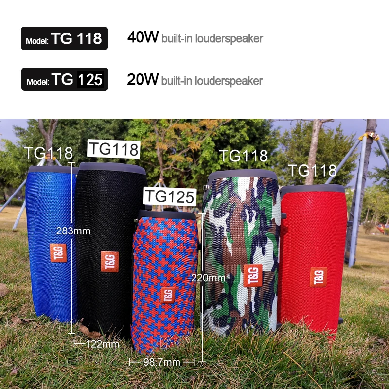 Высокая Мощность мощностью 10 Вт 20 40 беспроводной Колонка с беспроводным каналом