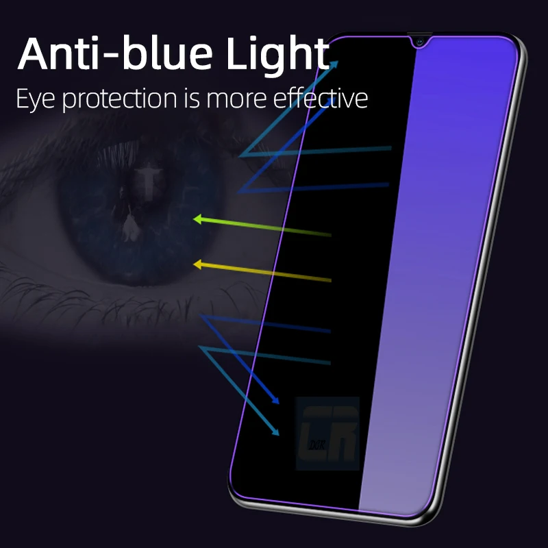 3Pcs Anti Blue Light Tempered Glass For Samsung Galaxy S20 S21 FE A71 A51 A41 A31 A21S A71 A70 A50 M51 M31 M21 Screen Protector
