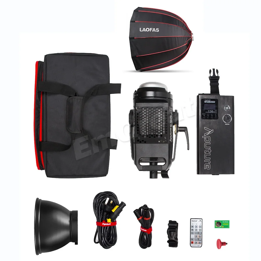 Aputure LS C120d II Светодиодный светильник COB для наружной студийной видеосъемки ing & Pergear