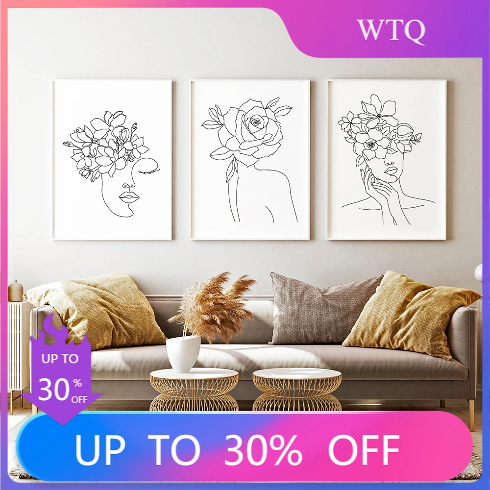 Минималистичные постеры для рисования линий и принты черный белый абстрактный