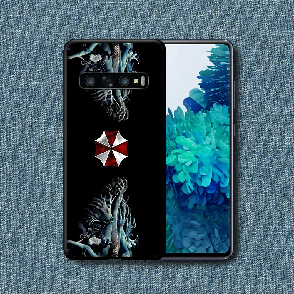 

Umbrella Company Phone Case For Samsung Galaxy Note S 8 9 10 20 Plus E Lite Uitra black Prime Fashion Coque Trend Cell 3D Bumper