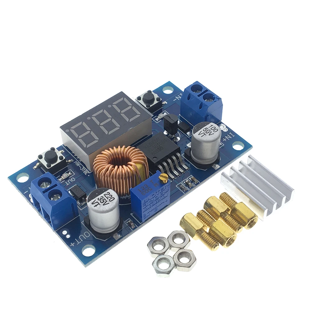 5A 75 Вт XL4015 DC конвертер Регулируемый понижающий модуль 4 0 38V до 1 25 V 36V DIY Бак