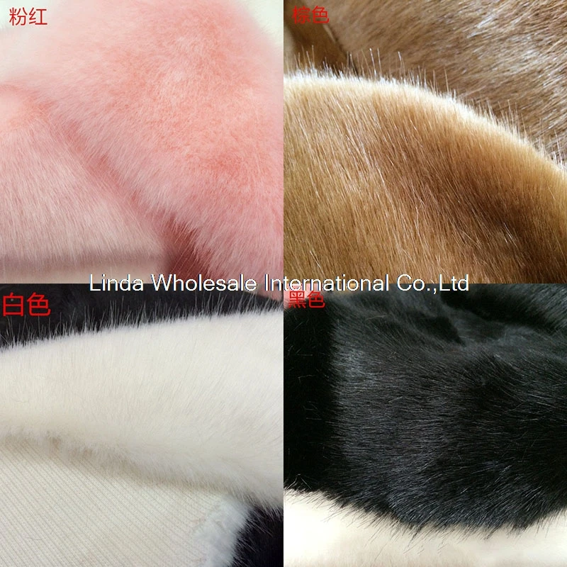 New high grade mink fur,faux fur fabric, fur collar, shoes, neckline plush cloth,felt cloth