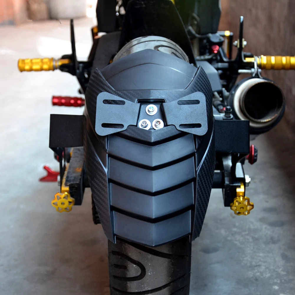 Защита от брызг для крыла заднего колеса чехол шин Hugger с кронштейном номерного