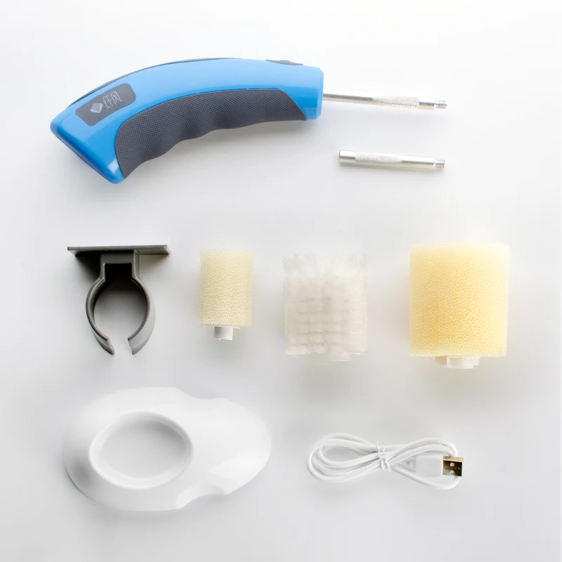 Электрическая Беспроводная Бытовая мощная щетка для чистки кухни Набор Щеток