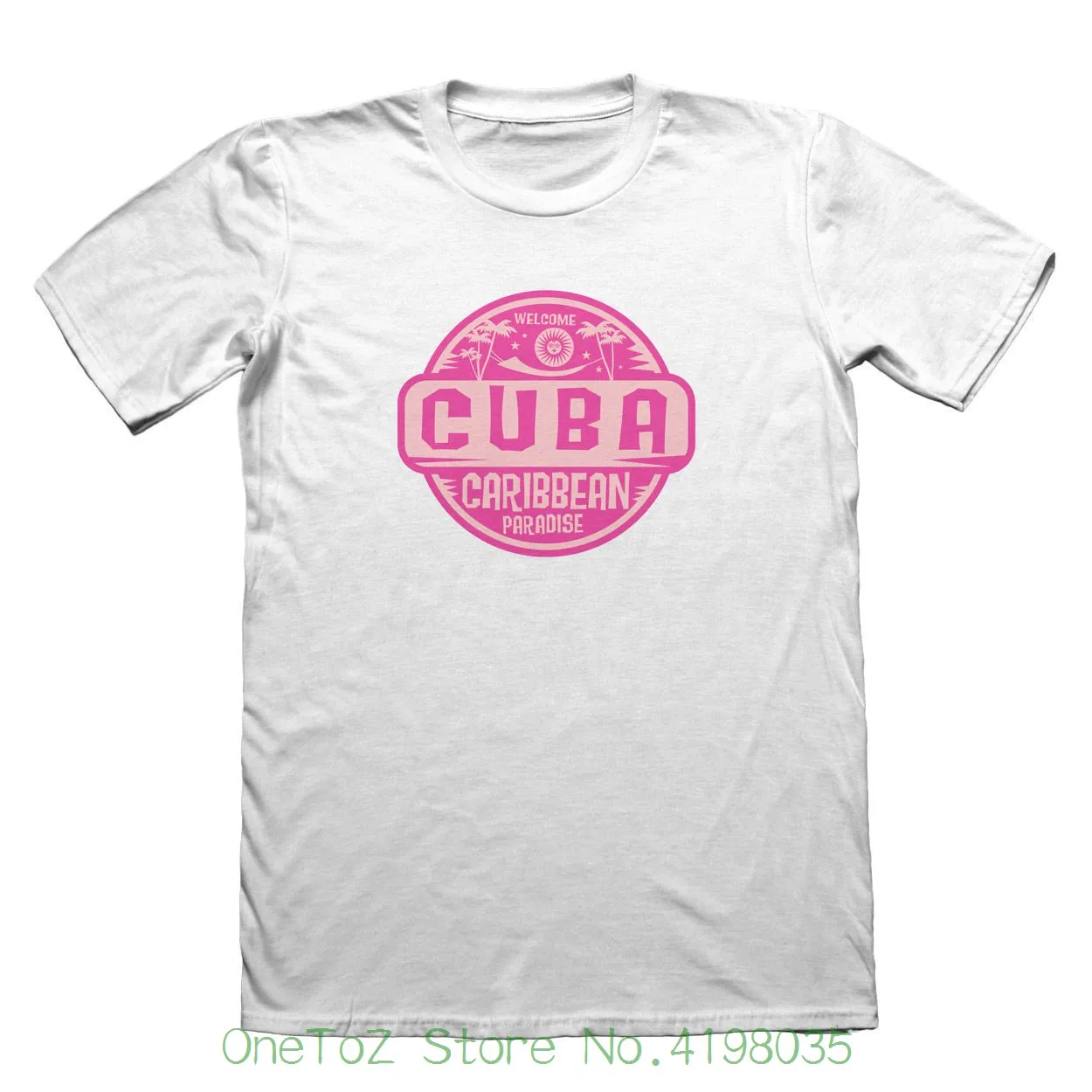 Футболка с дизайном Куба Карибы забавный мужской подарок #5717 новинка хип хоп