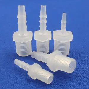 200  5 шт. M10 M12 наружная резьба до 4  12 мм пищевой полипропилен прямые разъемы шланг для аквариума воздушного насоса резьбовой разъем