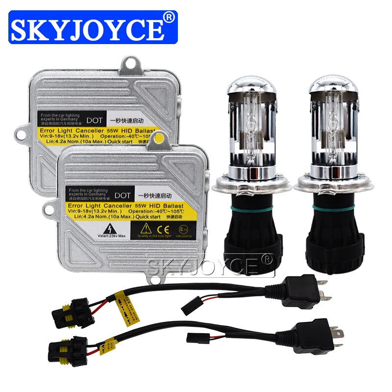 SKYJOYCE в виде бабочек новинка 12V 55 Вт комплект ксеноновых фар Высокопрочная