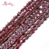 rondelle coin freefrom potato bead garnet natural stone beads for woman diy necklace bracelets jewelry making 15 free shipping