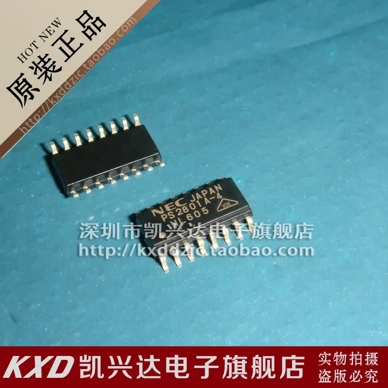 

5 pieces5 штук PS2801A-4 NEC лапками углублением SOP-16