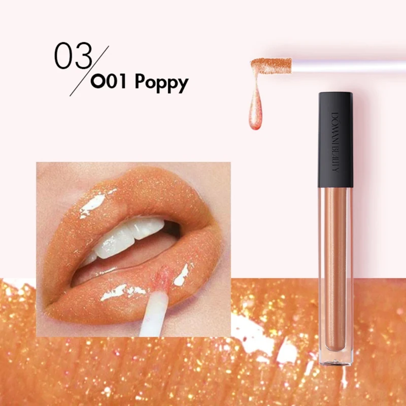 Антипригарный бархатный глянцевый блеск для губ водонепроницаемый и прочный