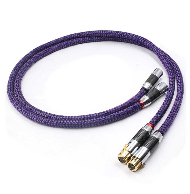 DIYLIVE QED Signature Edition of the high grade Carnon male to female audio signal line XLR balance MVS head | Электроника