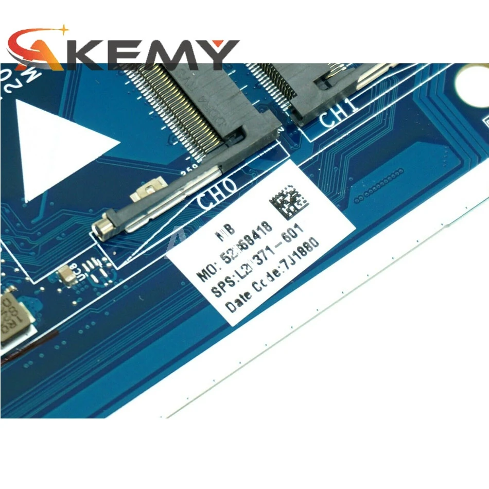 

Akemy LA-G07EP Mainboard For HP L20373-001 L20373-601 EPK50 LA-G07EP Laptop Motherboard 100% Test OK I3-8130U