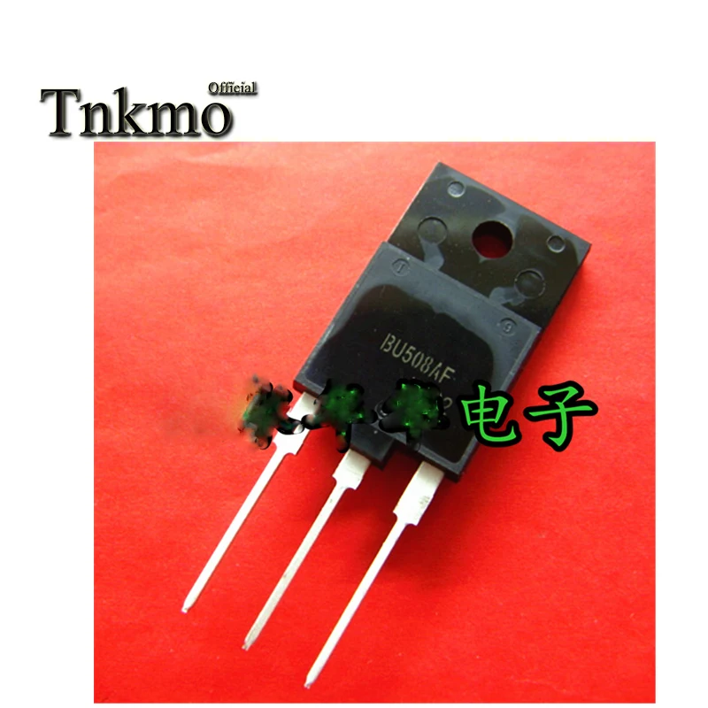 10 шт. BU508A TO 3P/TO 3PF BU508AF BU508D BU508 TO3P/TO3PF 8A 1500 Высокое напряжение Силовые транзисторы NPN