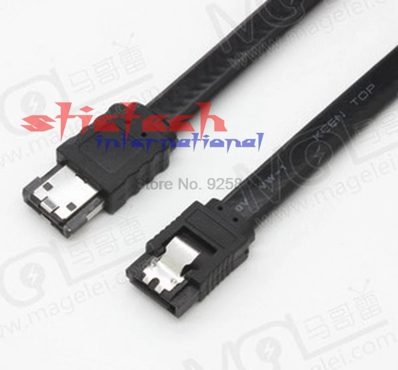 По dhl или ems 500 штук горячая распродажа 50 см внешний eSATA для SATA l Тип кабель