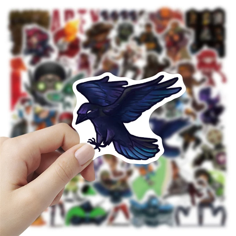 Apex Legends Octane стикер для игр с ножом-рептилией реквизит косплея ПВХ наклейка