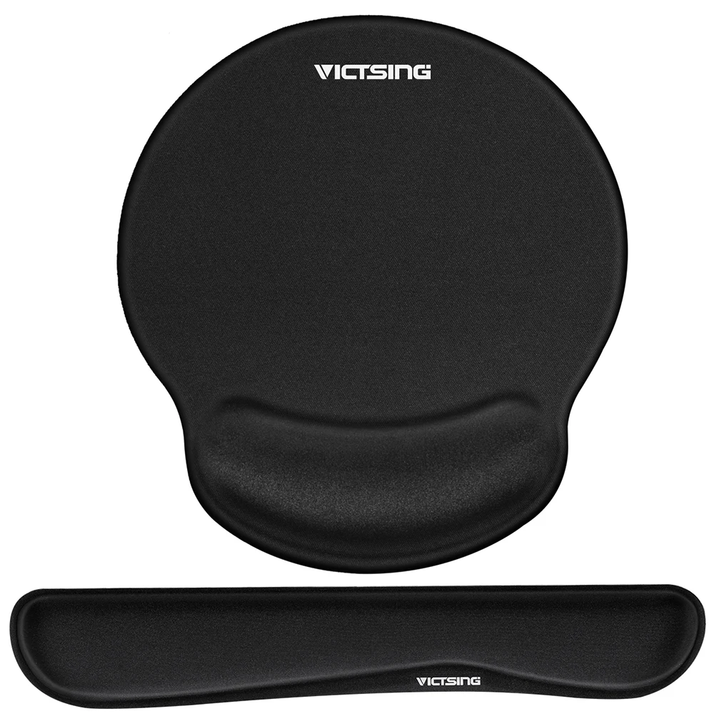 Wrist Rest Kit Коврик для мыши VicTsing и клавиатура, подставка для запястья с поддержкой запястья, набор из пены с эффектом памяти, Коврик Для Мыши для ПК, компьютера, ноутбука, Mac Gamer - Цвет: Wrist Rest Kit