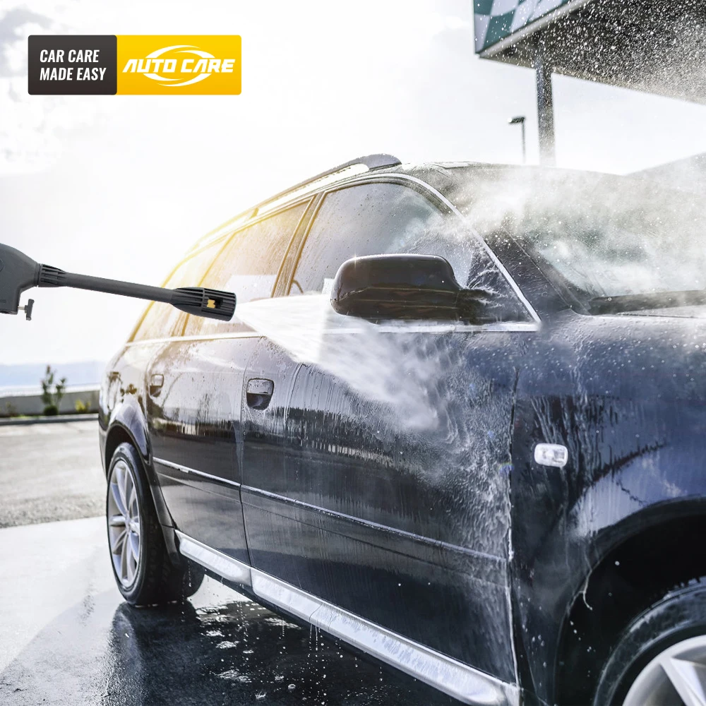 Автомойка высокого давления 220 В 1400 Вт 1600PSI чистящее средство бутылка турбо