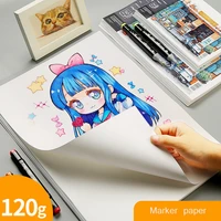 marker paper a3a4a5 120g painting paper beginner drawing design paper student hand copy graffiti adult painting art supplies