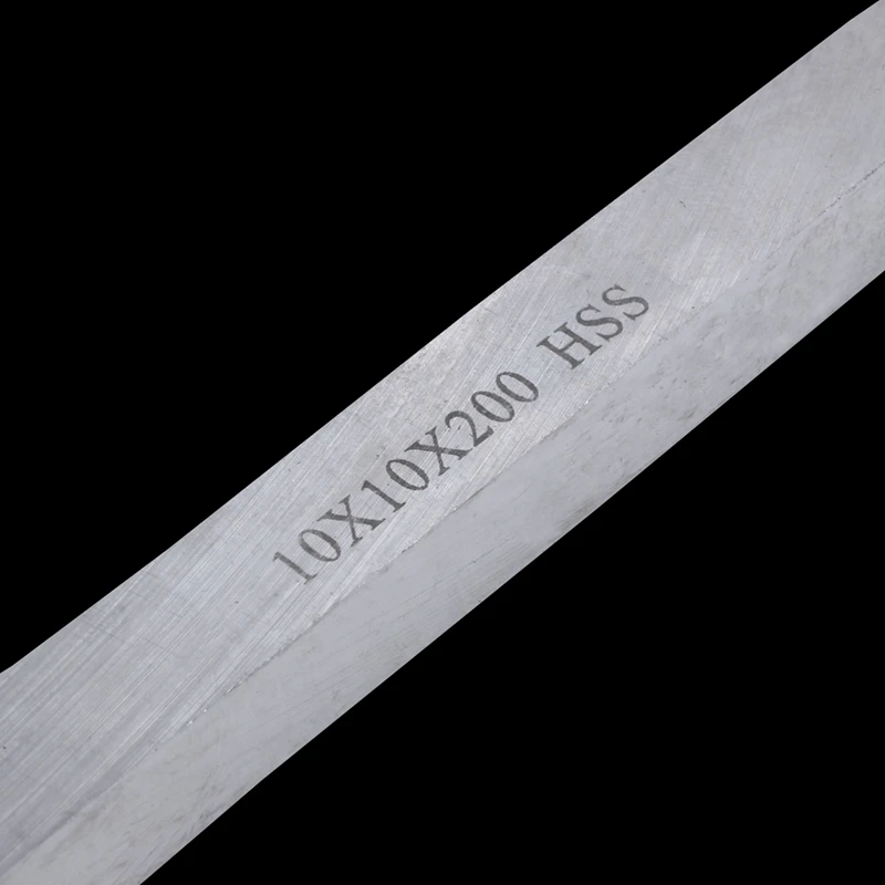 

5 Pcs Lathe HSS Tool Bit: 1 Pcs 10Mm Parting Milling Lathe HSS Tool Bit Gray & 4 Pcs Lathe Square Cutting Tool Bits 8Mm