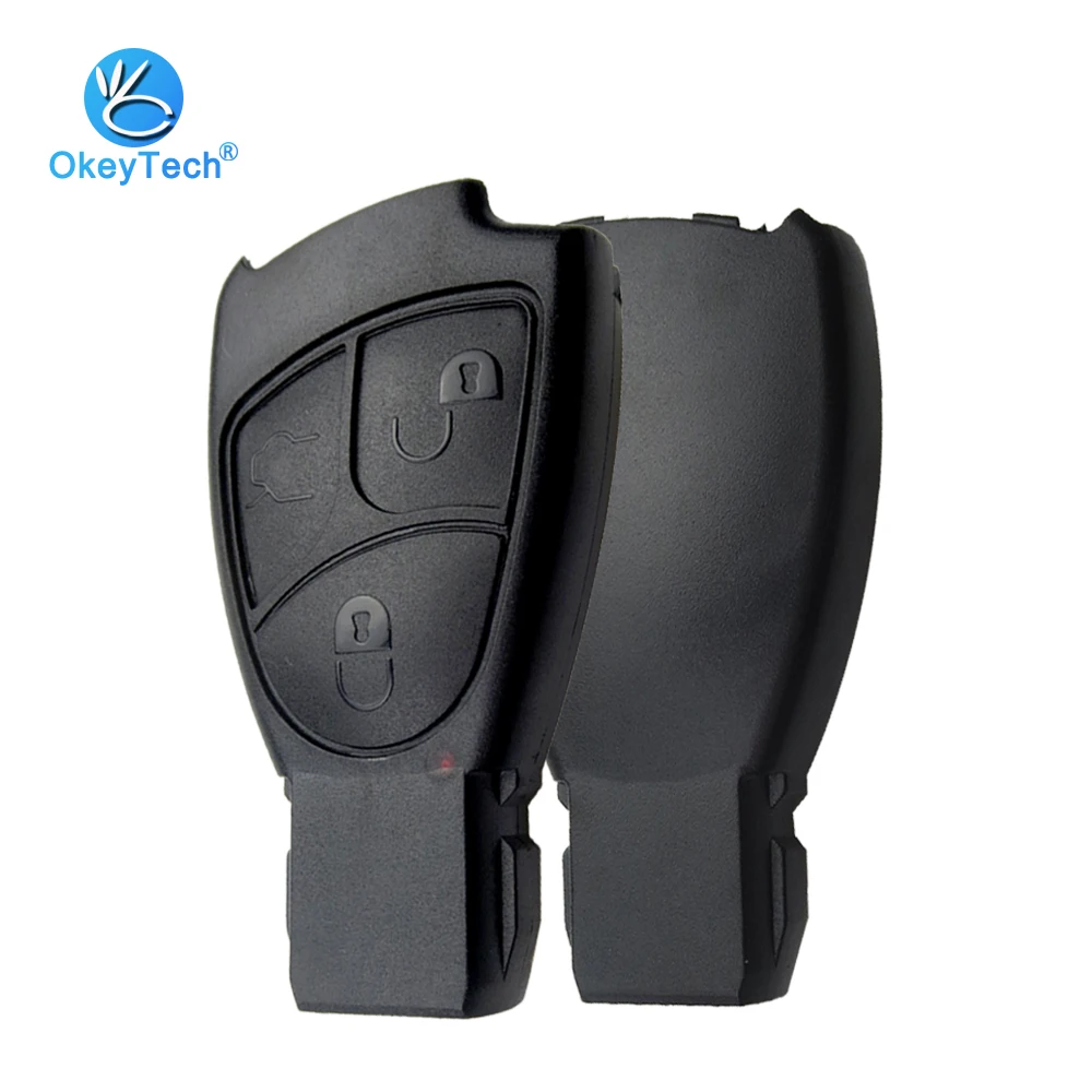 Чехол для смарт ключей OkeyTech Mercedes Benz W168 W163 W203 W205 W208 A200 Vito запчасти без эмблемы|Ключ