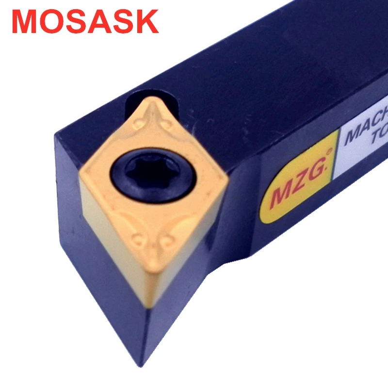 Mocask SDQCR1616H11 держатели инструментов Токарный станок с ЧПУ бар SDQCR резак адаптер карбида вольфрама вставки внешние токарные инструменты