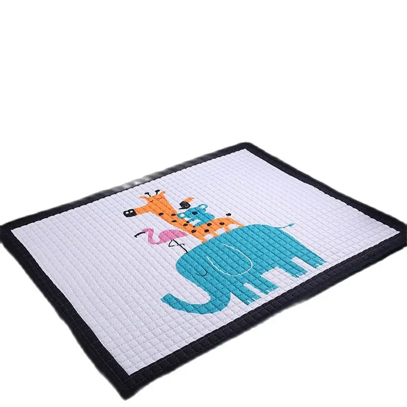 Мультяшный игровой коврик 150*200 см большой нескользящий для детской комнаты