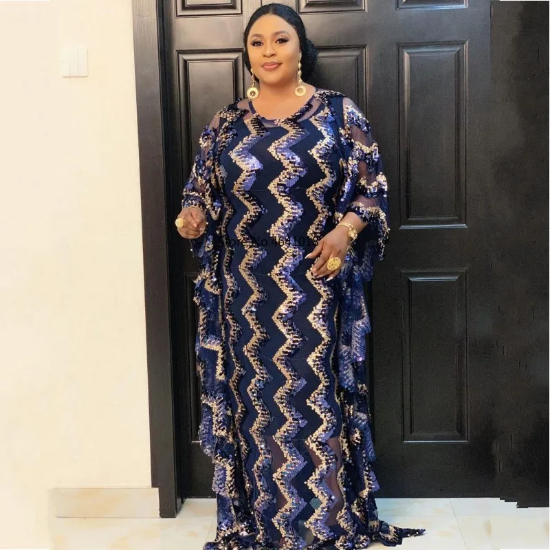 Африканские платья для женщин 2020 Африканское платье женское кружевное с