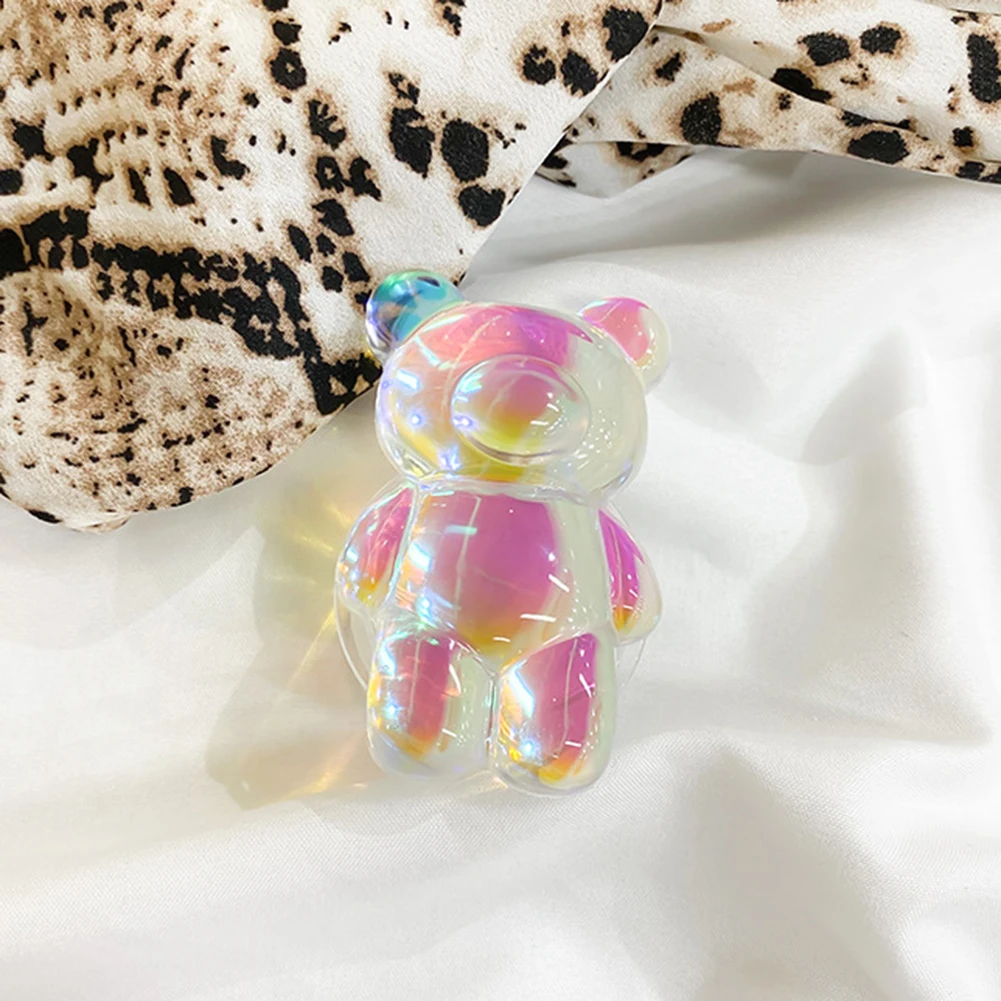 Складная подставка под пальцы 3D мультяшный Мишка Аврора держатель для