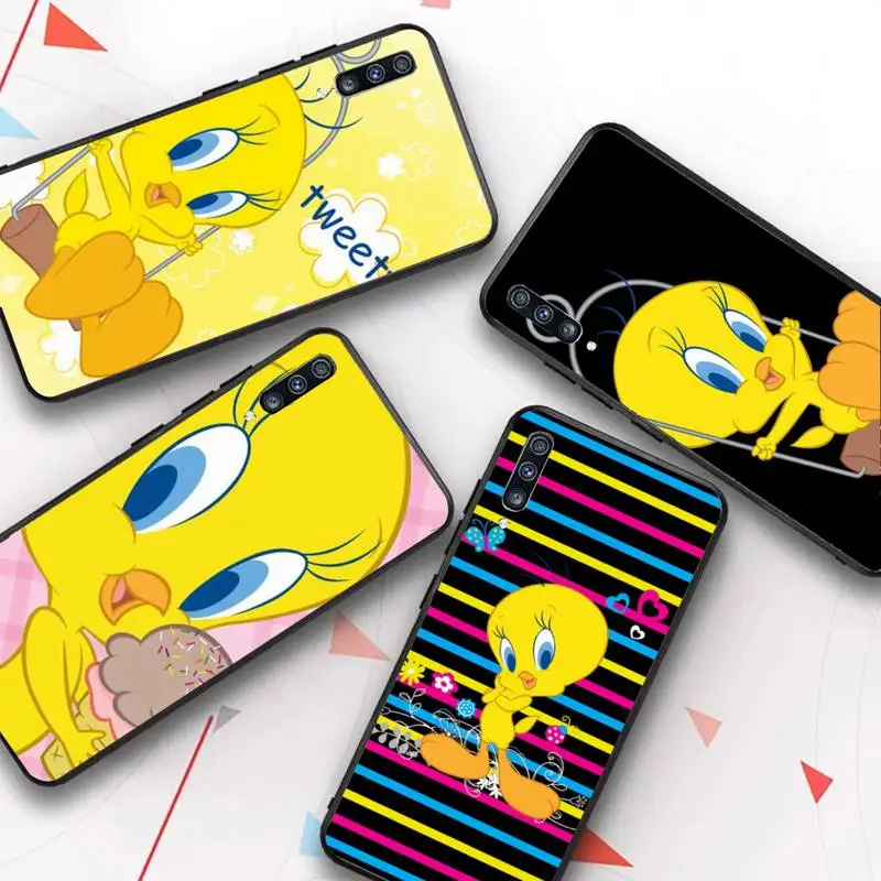 

Cartoon Tweety Bird Piolin Phone Case for Samsung Galaxy A51 30s a71 Soft Silicone Cover for A21s A70 10 A30 Capa