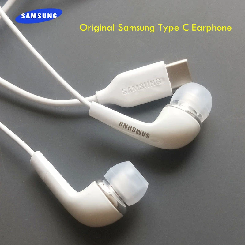Оригинальные цифровые Hi Fi наушники Samsung с разъемом USB TYPE C стереонаушники