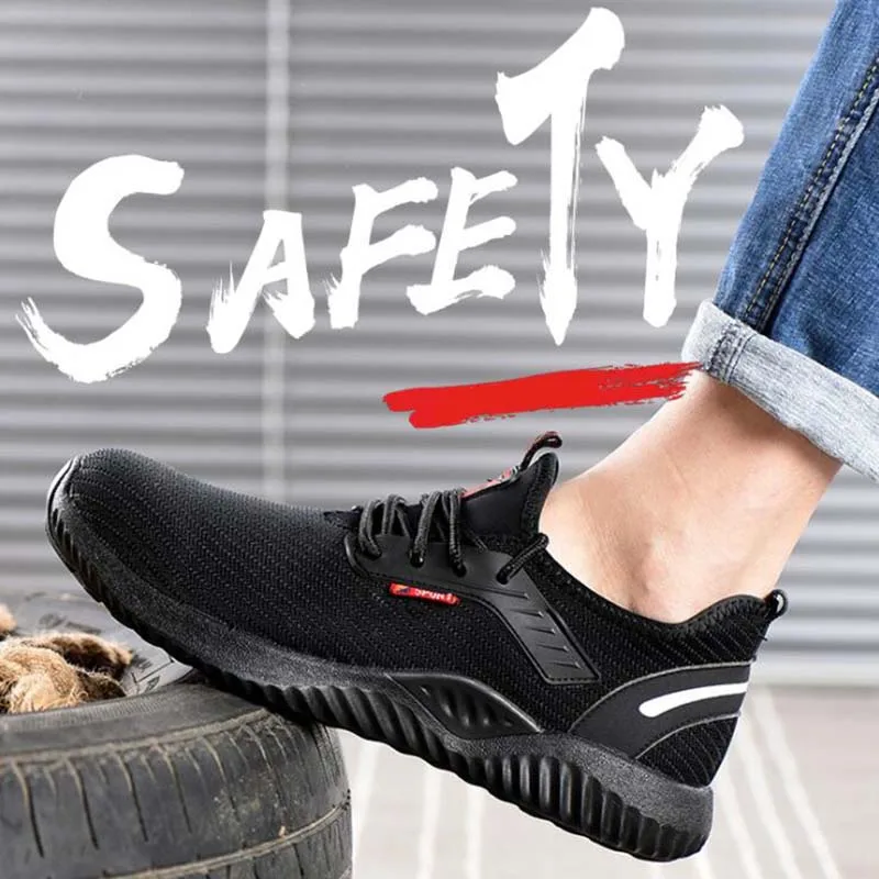 Рабочие защитные ботинки для мужчин женщин стальной носок неразрушаемые рабочие