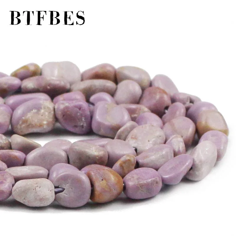 BTFBES фиолетовый фосфосидерит естественный неправильной формы гравий камень 4 ~ 8