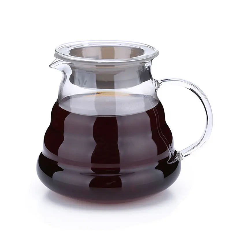 UPSPIRIT термостойкий набор стеклянных кофейников в форме облака V60 кувшин для