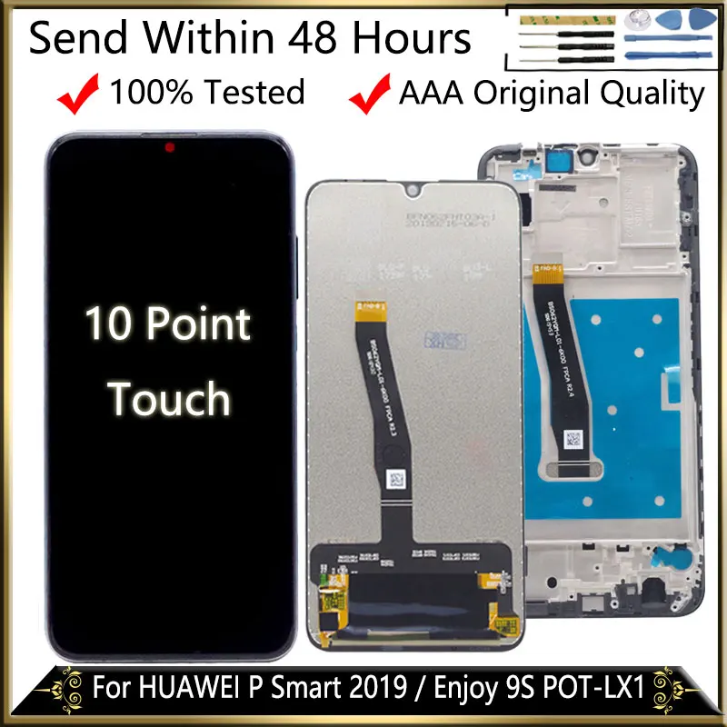ЖК дисплей для Huawei P Smart 2019 сенсорный экран с цифровым преобразователем в сборе