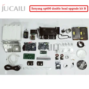 jucaili large printer xp600 upgrade board kit for dx5dx7 convert to xp600 double head conversion kit for uveco solvent printer free global shipping