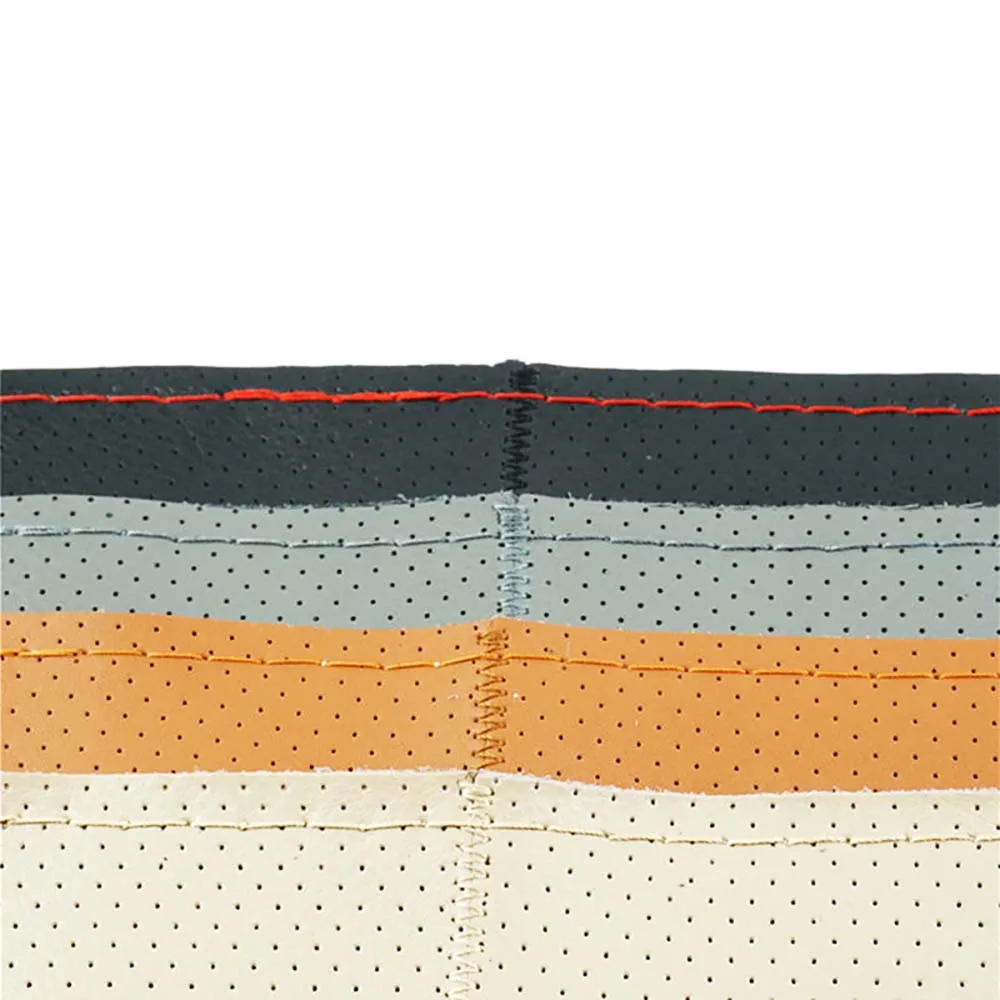 Автомобильная оплетка на руль с перфорацией и шнуровкой чехол автомобильный из