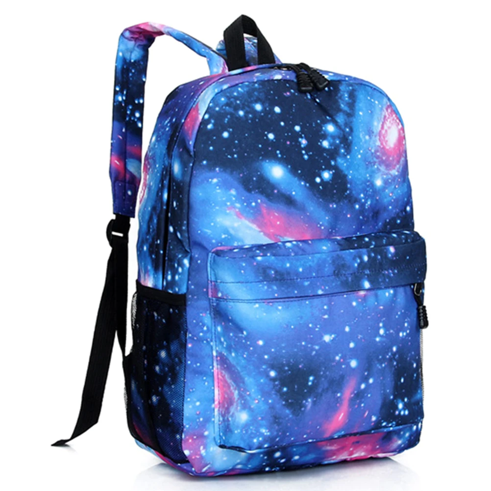 Travel Backpack Space Printing Schoolbag For Teenager Men Women Starry Sky Backpack Girls Kids School Bag