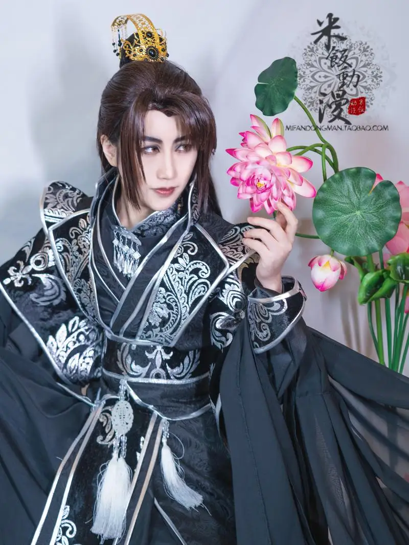 Anime MO DAO ZU SHI Song Lan Cosplay He Xuan Chang Geng Costume Sha Po Lang Tian Guan Ci Fu Character Hanfu Full Set | Тематическая