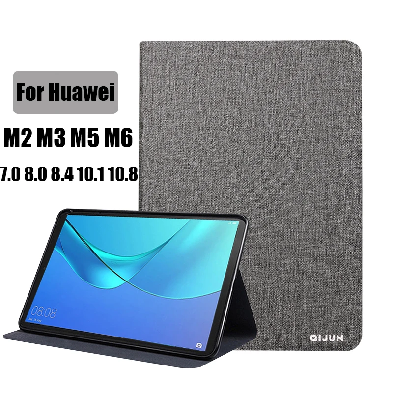 Чехол-подставка для Huawei MediaPad M6 10 8 M5 Pro CMR-AL09 M3 Lite 0 1 M2 4 7 из искусственной кожи |